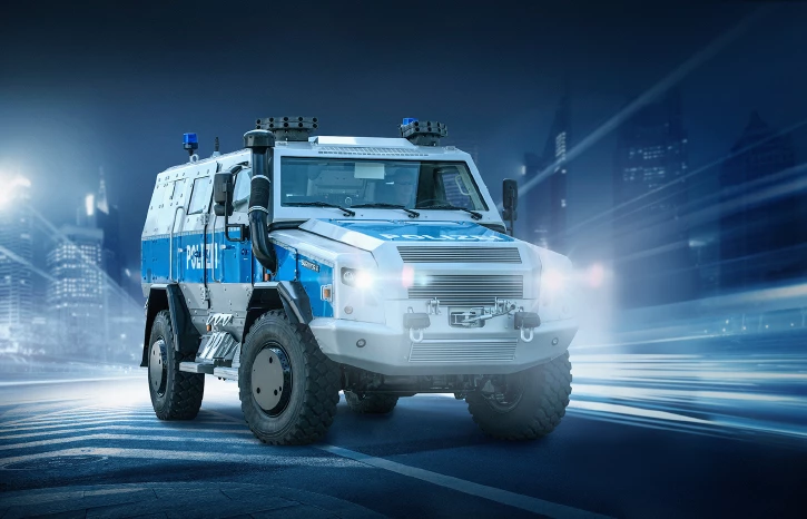 Survivor R wird neuer "Sonderwagen 5": Rheinmetall stattet die Bundespolizei und die Bereitschaftspolizeien der Länder mit neuem Einsatzfahrzeug aus