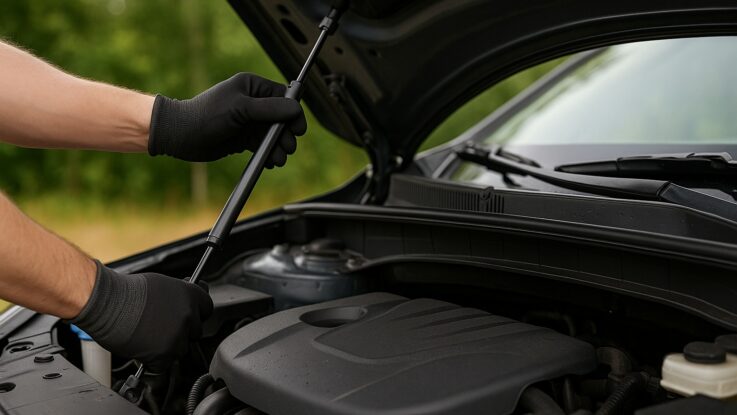 DIY-Autoreparatur leicht gemacht: So tauschen Sie einen Motorhaubendämpfer in wenigen Minuten